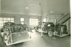 Village-Fire-Station-May-1958.-Engine-31-on-left-and-Engine-32-on-Right